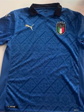 Italia 2020-21 Home soccer jersey